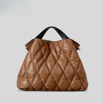 Load image into Gallery viewer, Diamond Quilted Polyester Tote Top Handle S5P391