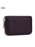 Load image into Gallery viewer, RFID Leather Accordion Card Case Women N6D035