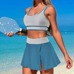 Load image into Gallery viewer, Bikini Springs Beach Sport Skirt Separate Swimsuit N6A019