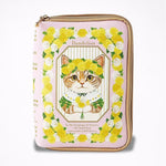 Load image into Gallery viewer, Cat Fairy Book-shaped Cosmetic Bag Organizer N6E124