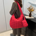 Load image into Gallery viewer, Pleated Cloud Mother-Daughter Tote Bag Women S5P715