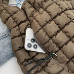 Load image into Gallery viewer, Pleated Cloud Mother-Daughter Tote Bag Women S5P715