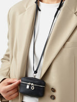 Load image into Gallery viewer, Genuine Leather Mini Crossbody Clutch Top Handle N6B147