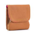Load image into Gallery viewer, Top Grain Leather Creative Cute Snap Button Coin S5P947