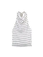 Load image into Gallery viewer, Polka Dot Halter Neck Tie-Up Top Women N6E159