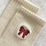 Load image into Gallery viewer, Red Stripe Sport Socks Women Cotton Mid Calf Athletic M5A292