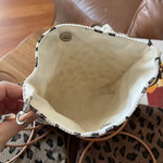 Load image into Gallery viewer, Leopard Print Corduroy Crossbody Bag Women S5P711