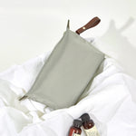 Load image into Gallery viewer, Grey Memory Fabric Cosmetic Bag Travel Pouch Portable S5P846