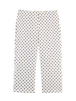 Load image into Gallery viewer, Polka Dot Tie Neck Set Women N6D127