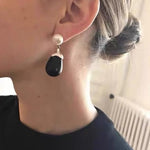 Load image into Gallery viewer, Pearl Drop Earrings Vintage Elegant Simple Dangle S5P887