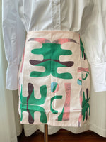 Load image into Gallery viewer, Graffiti Print Pocket Shirt Bodycon Skirt Two Piece Set N6F256