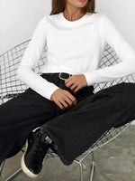 Load image into Gallery viewer, Cotton Long Sleeve T-Shirt Women Multiple Colors N5A550