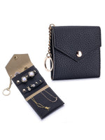 Load image into Gallery viewer, Genuine Leather Multi-Function Jewelry Pouch Clutch N6B187