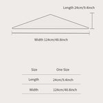 Load image into Gallery viewer, Wool Blend Triangle Scarf Women M5A296