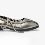 Load image into Gallery viewer, Silver Square Toe Ballet Mary Jane Flat Shoes Women N6G252