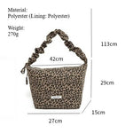 Load image into Gallery viewer, Leopard Print Tote Bag Large Capacity Shoulder Bag S5P743
