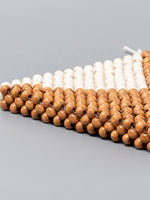 Load image into Gallery viewer, Color Block Wooden Bead Handwoven Tote Bag N6C308