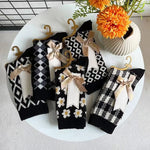 Load image into Gallery viewer, Vintage Double Needle Thick Warm Stack Mid-Calf Socks N6H031