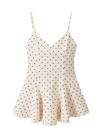 Load image into Gallery viewer, Polka Dot Short Slip Dress Women N6C263