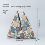 Load image into Gallery viewer, Triangle Dumpling Tote Bag Large Capacity Unique S5P656