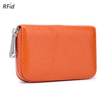 Load image into Gallery viewer, RFID Leather Accordion Card Case Women N6D035
