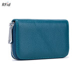 Load image into Gallery viewer, RFID Leather Accordion Card Case Women N6D035