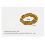 Load image into Gallery viewer, Quadruple Strand Cuff Titanium Steel 18K Plated S5P089