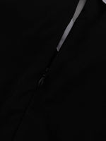 Load image into Gallery viewer, French Peter Pan Collar Black White Short Dress N6C209