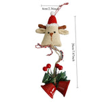 Load image into Gallery viewer, Hand Crocheted Christmas Santa Hanging Ornament N6K317