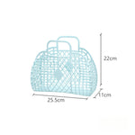 Load image into Gallery viewer, Collapsible Ventilated Plastic Shopping Basket S5P390