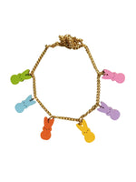 Load image into Gallery viewer, Easter Wooden Bunny Necklace Kids Cute N6A215