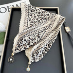 Load image into Gallery viewer, Women's Polyester Printed Scarf Necklace N6J109