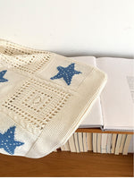 Load image into Gallery viewer, Knit Beach Bag Women Octopus Starfish N6C052