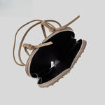Load image into Gallery viewer, Rivet Suede Heart Shoulder Crossbody Bag Small M5A335