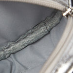 Load image into Gallery viewer, Silver PVC Headphone Case Mini Portable Zipper Pouch S5P857