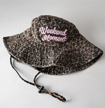Load image into Gallery viewer, Leopard Print Fisherman Hat Lambswool Sun Protection N6C086