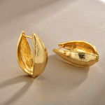 Load image into Gallery viewer, Teardrop Cuff Earrings Double Sided Texture Women N6C064