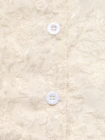 Load image into Gallery viewer, Single Button Blazer Collar Jacquard Shirt Women N6B050