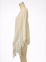 Load image into Gallery viewer, Fringe Beach Cover Up Tunic Women N6F250