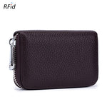 Load image into Gallery viewer, RFID Leather Accordion Card Case Women N6D035