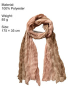 Load image into Gallery viewer, Pleated Gradient Scarf Women Sun Protection N6H247