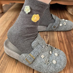 Load image into Gallery viewer, Pearl Flower Fresh Mid-Calf Socks Women Soft Cotton N6H037