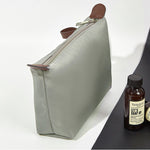 Load image into Gallery viewer, Grey Memory Fabric Cosmetic Bag Travel Pouch Portable S5P846