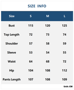 Load image into Gallery viewer, Loose Long Sleeve Shirt Pants Set Casual Cotton N6A076