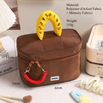 Load image into Gallery viewer, Retro Color Block Makeup Bag Waterproof Portable S5P727