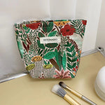 Load image into Gallery viewer, Womens Floral Embroidered Polyester Cosmetic Bag N6K116