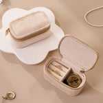 Load image into Gallery viewer, Travel Mini Velvet Jewelry Organizer Box S5P828
