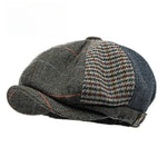 Load image into Gallery viewer, Newsboy Cap with Classic Eight Panel Design M5A266