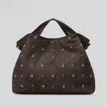Load image into Gallery viewer, Riveted Suede Tote Bag Women Retro S5P798