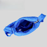 Load image into Gallery viewer, Macaron Quilted Nylon Shoulder Bag Women S5P816